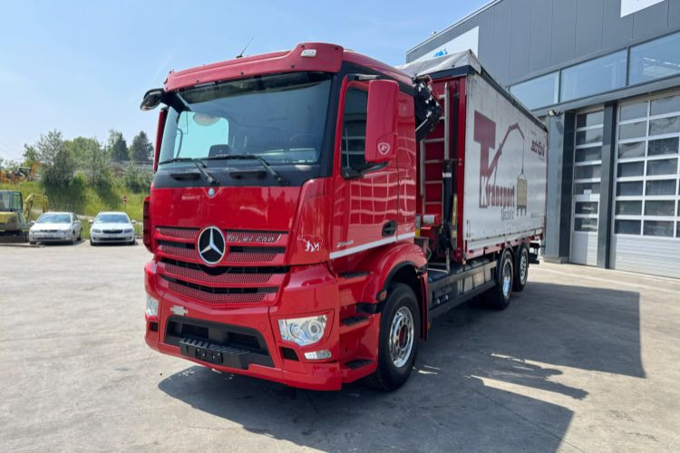 Mercedes-Benz Actros 2646 6x2 Palfinger 18002-5 - Камион с кран: снимка 3 Mercedes-Benz Actros 2646 6x2 Palfinger 18002-5 - Камион с кран: снимка 3