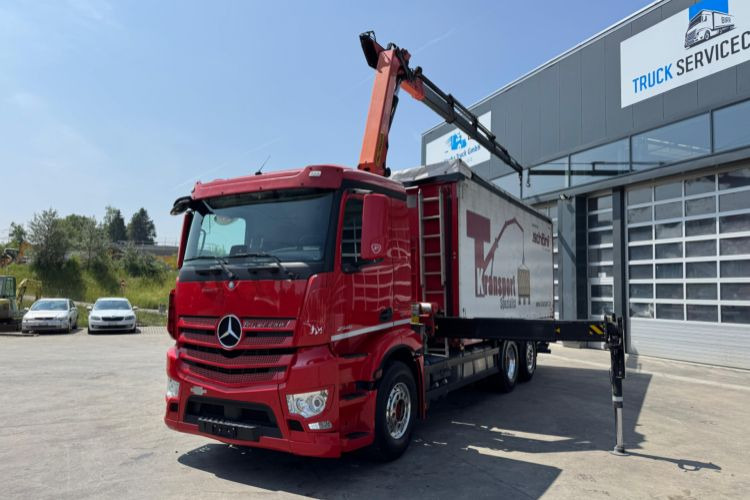 Mercedes-Benz Actros 2646 6x2 Palfinger 18002-5 - Камион с кран: снимка 2 Mercedes-Benz Actros 2646 6x2 Palfinger 18002-5 - Камион с кран: снимка 2