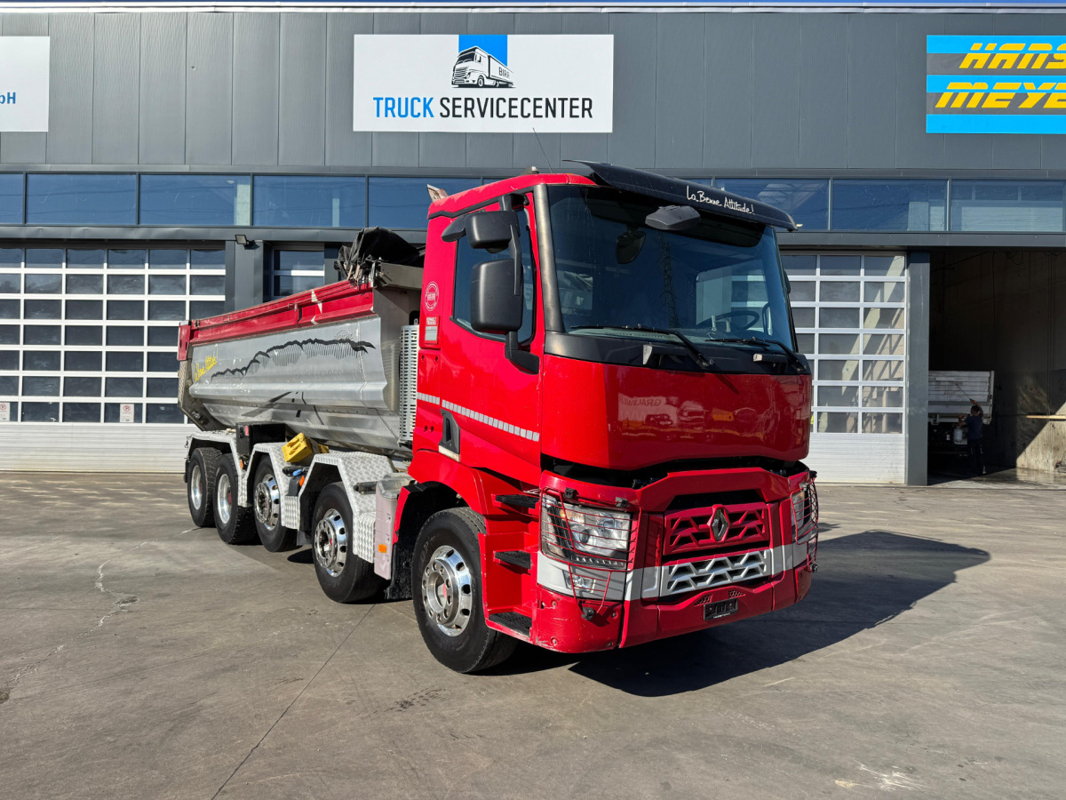 RENAULT C520 10x4 Abschiebemulde (no tipper) - Мултилифт с кука камион: снимка 3 RENAULT C520 10x4 Abschiebemulde (no tipper) - Мултилифт с кука камион: снимка 3