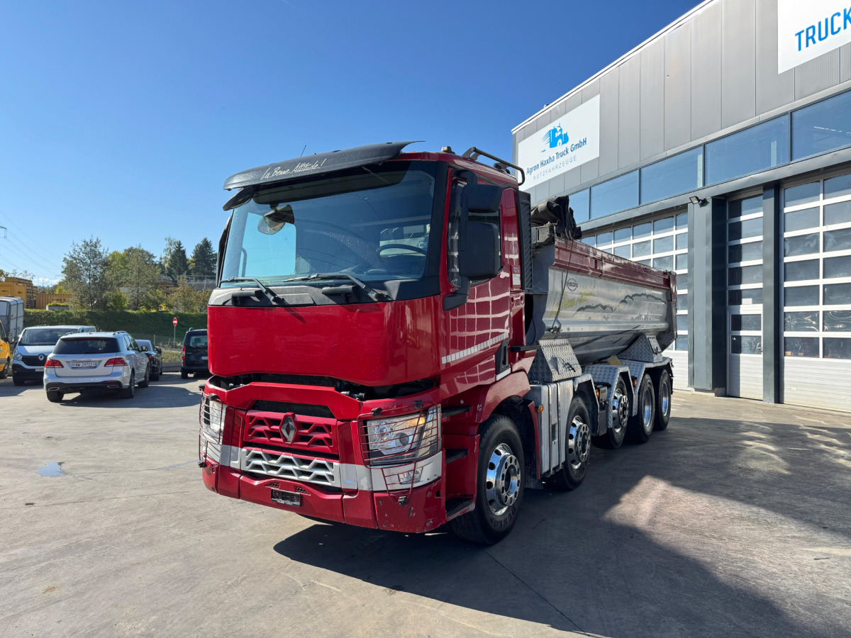 RENAULT C520 10x4 Abschiebemulde (no tipper) - Мултилифт с кука камион: снимка 1 RENAULT C520 10x4 Abschiebemulde (no tipper) - Мултилифт с кука камион: снимка 1