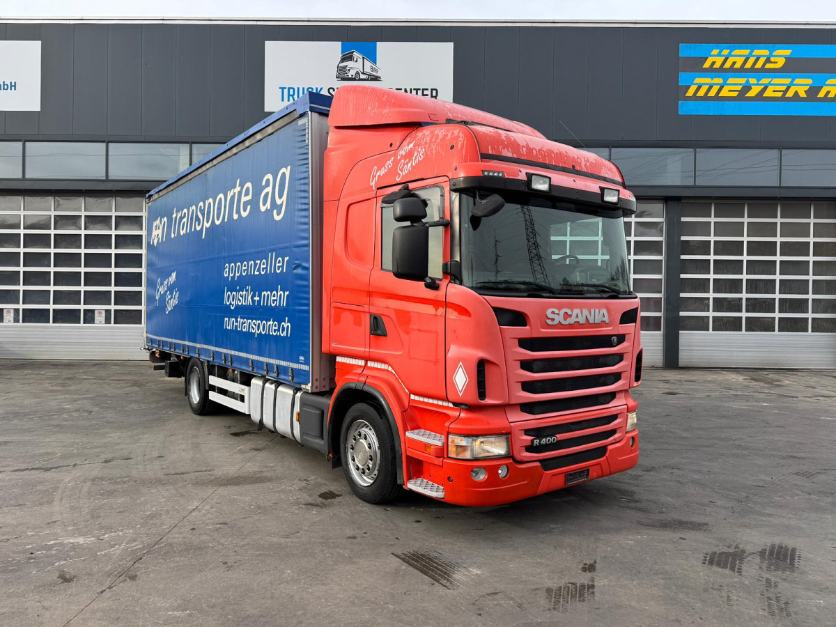 SCANIA G400 4x2 Mega 3 M Innenhöhe - Камион с брезент: снимка 3 SCANIA G400 4x2 Mega 3 M Innenhöhe - Камион с брезент: снимка 3
