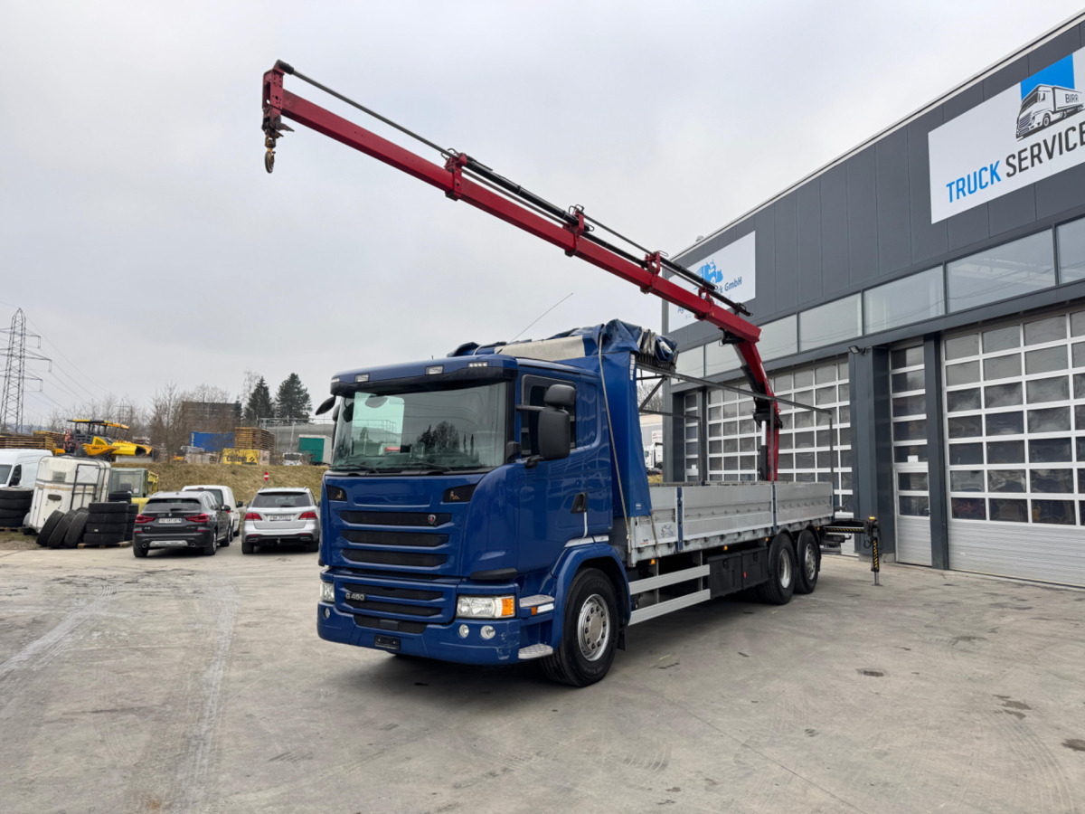 SCANIA G450 6x2 Hiab 122-4 - Камион с кран: снимка 5 SCANIA G450 6x2 Hiab 122-4 - Камион с кран: снимка 5
