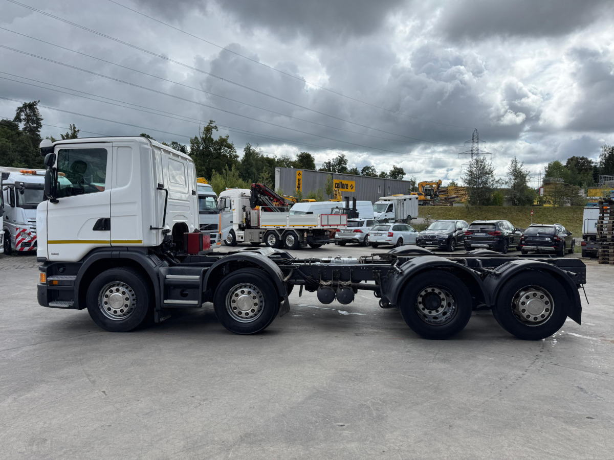 Шаси кабина SCANIA G450 8x2 Fahrgestell: снимка 8