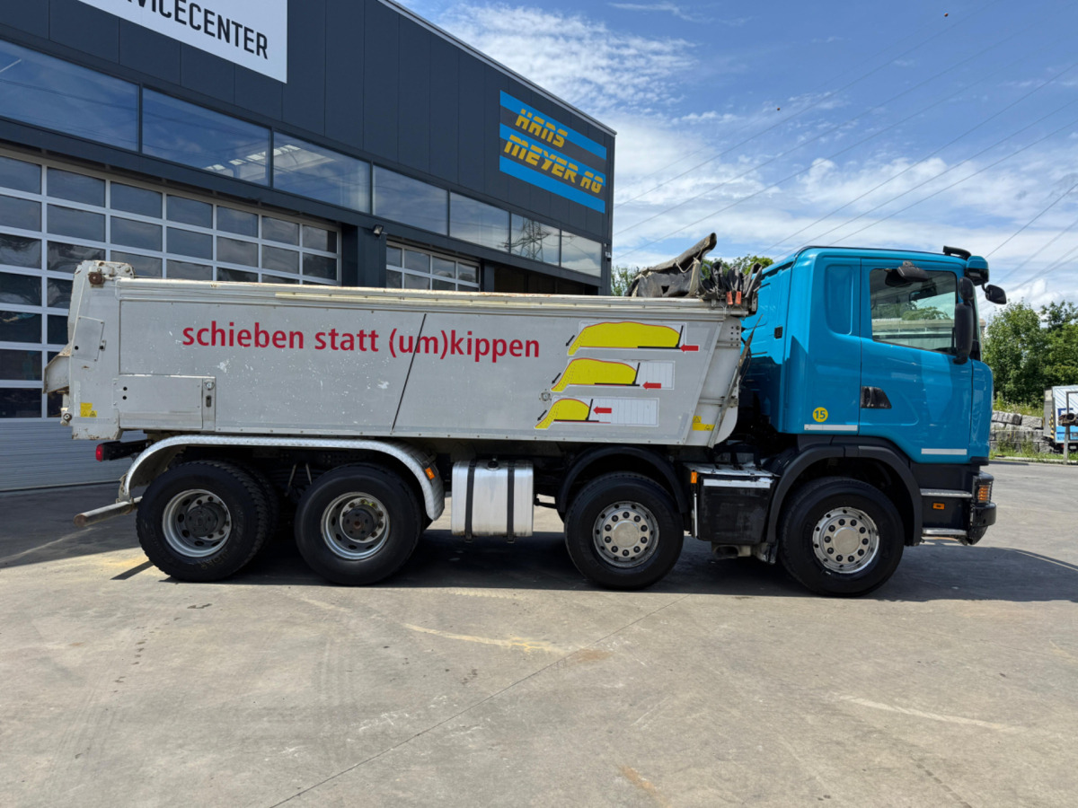 SCANIA G450 8x4 Abschiebemulde (no tipper) - Самосвал камион: снимка 4 SCANIA G450 8x4 Abschiebemulde (no tipper) - Самосвал камион: снимка 4