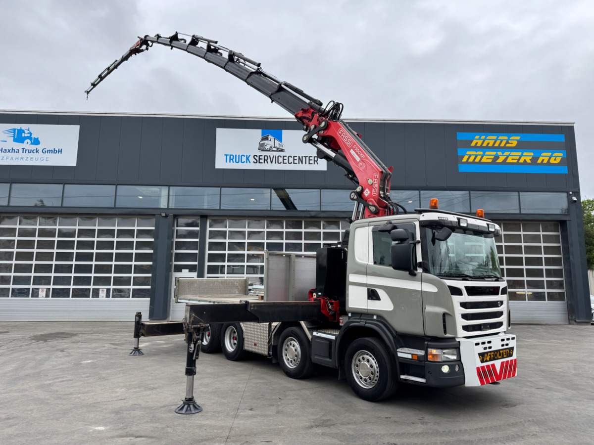 SCANIA G480 8x4 SZM/Pritsche Fassi 950 - Камион с кран: снимка 3 SCANIA G480 8x4 SZM/Pritsche Fassi 950 - Камион с кран: снимка 3