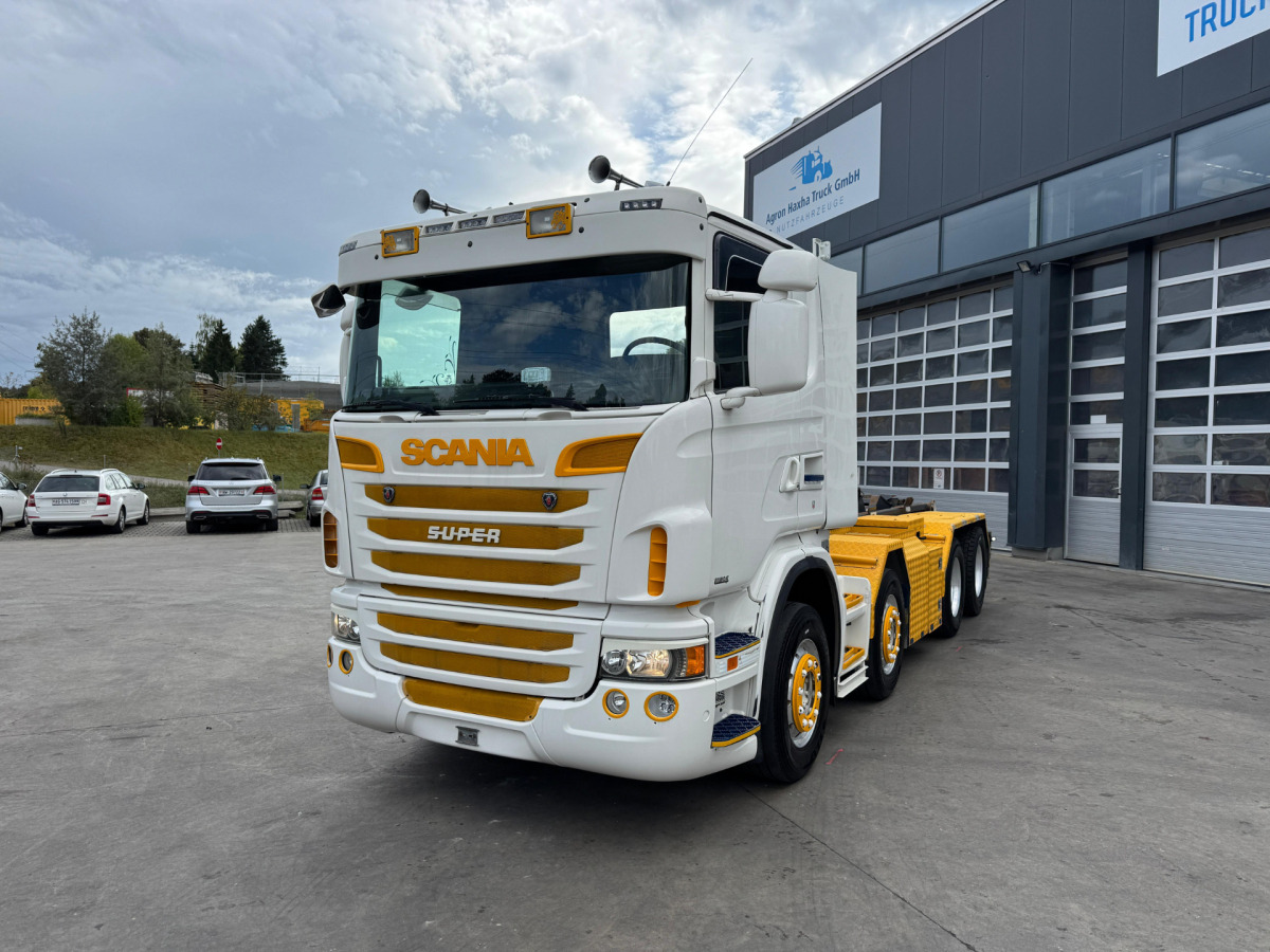 SCANIA G480 8x4 Sobag - Мултилифт с кука камион: снимка 1 SCANIA G480 8x4 Sobag - Мултилифт с кука камион: снимка 1