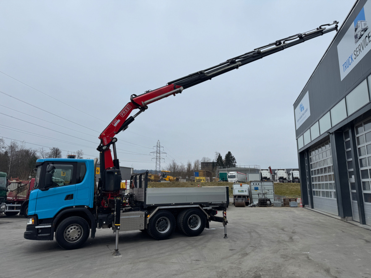 SCANIA G540 6x4 Fassi 395-7 SZM&Pritsche - Камион с кран: снимка 3 SCANIA G540 6x4 Fassi 395-7 SZM&Pritsche - Камион с кран: снимка 3