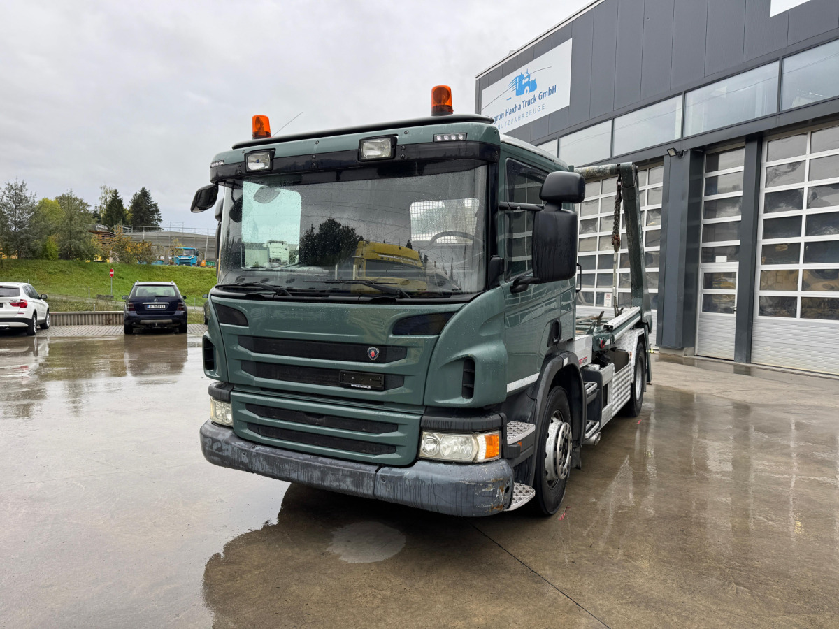 SCANIA P320 4x2 Trösch - Мултилифт за контейнери камион: снимка 1 SCANIA P320 4x2 Trösch - Мултилифт за контейнери камион: снимка 1