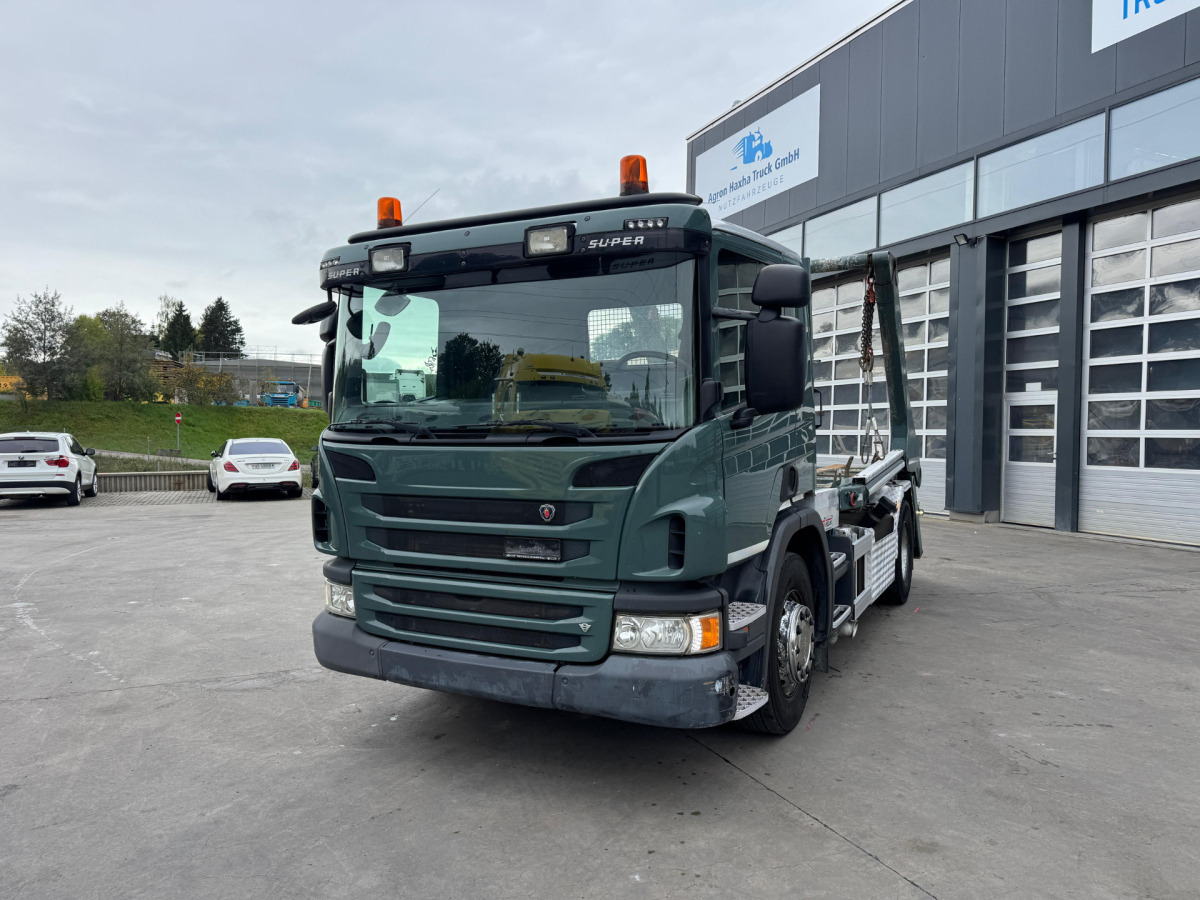 SCANIA P320 4x2 Trösch - Мултилифт за контейнери камион: снимка 1 SCANIA P320 4x2 Trösch - Мултилифт за контейнери камион: снимка 1