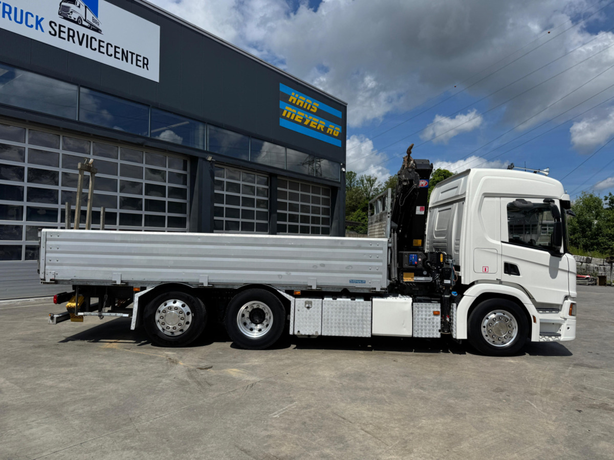 SCANIA P410 6x2 HMF1920-5 - Камион с кран: снимка 5 SCANIA P410 6x2 HMF1920-5 - Камион с кран: снимка 5