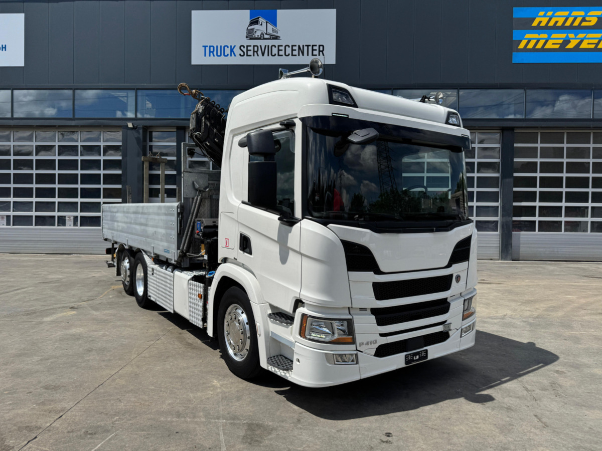 SCANIA P410 6x2 HMF1920-5 - Камион с кран: снимка 3 SCANIA P410 6x2 HMF1920-5 - Камион с кран: снимка 3