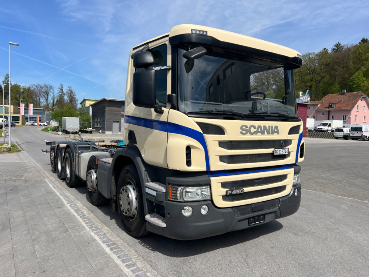 SCANIA P450 10x4 - Шаси кабина: снимка 3 SCANIA P450 10x4 - Шаси кабина: снимка 3