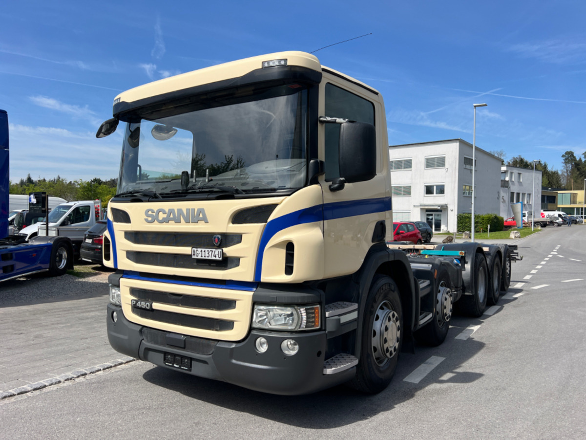 SCANIA P450 10x4 - Шаси кабина: снимка 1 SCANIA P450 10x4 - Шаси кабина: снимка 1