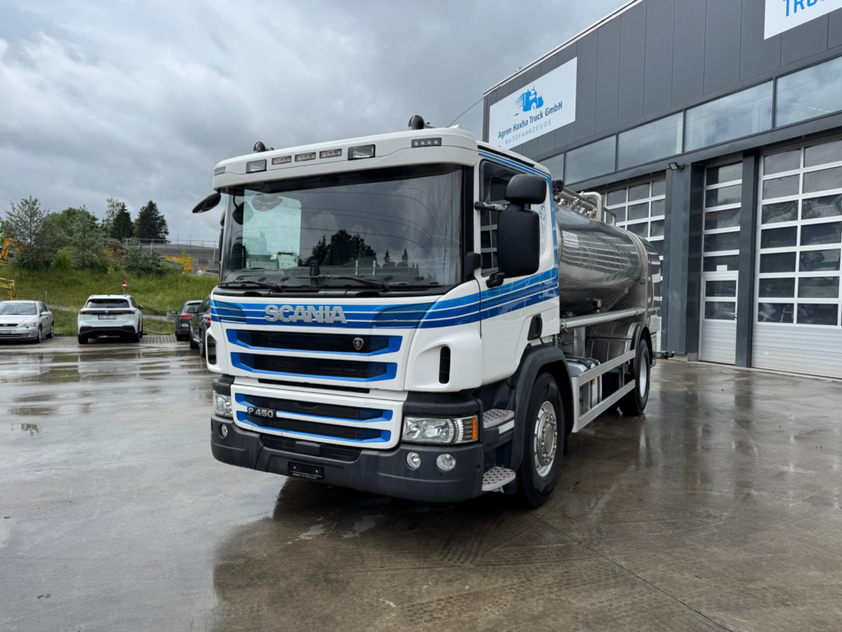 SCANIA P450 4x2 Jansky 10500 - Камион цистерна: снимка 1 SCANIA P450 4x2 Jansky 10500 - Камион цистерна: снимка 1