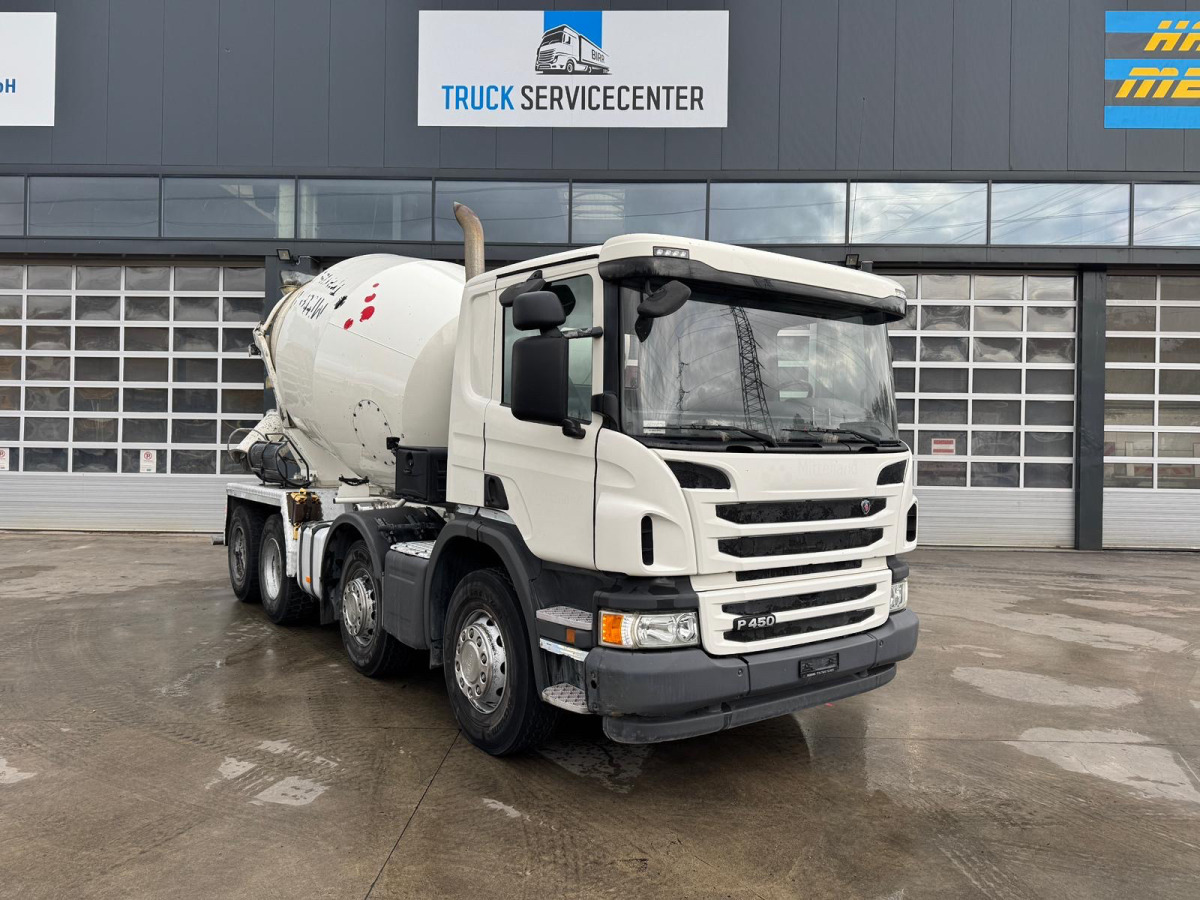 SCANIA P450 8x4 Stetter 9m3 - Бетоновоз: снимка 3 SCANIA P450 8x4 Stetter 9m3 - Бетоновоз: снимка 3