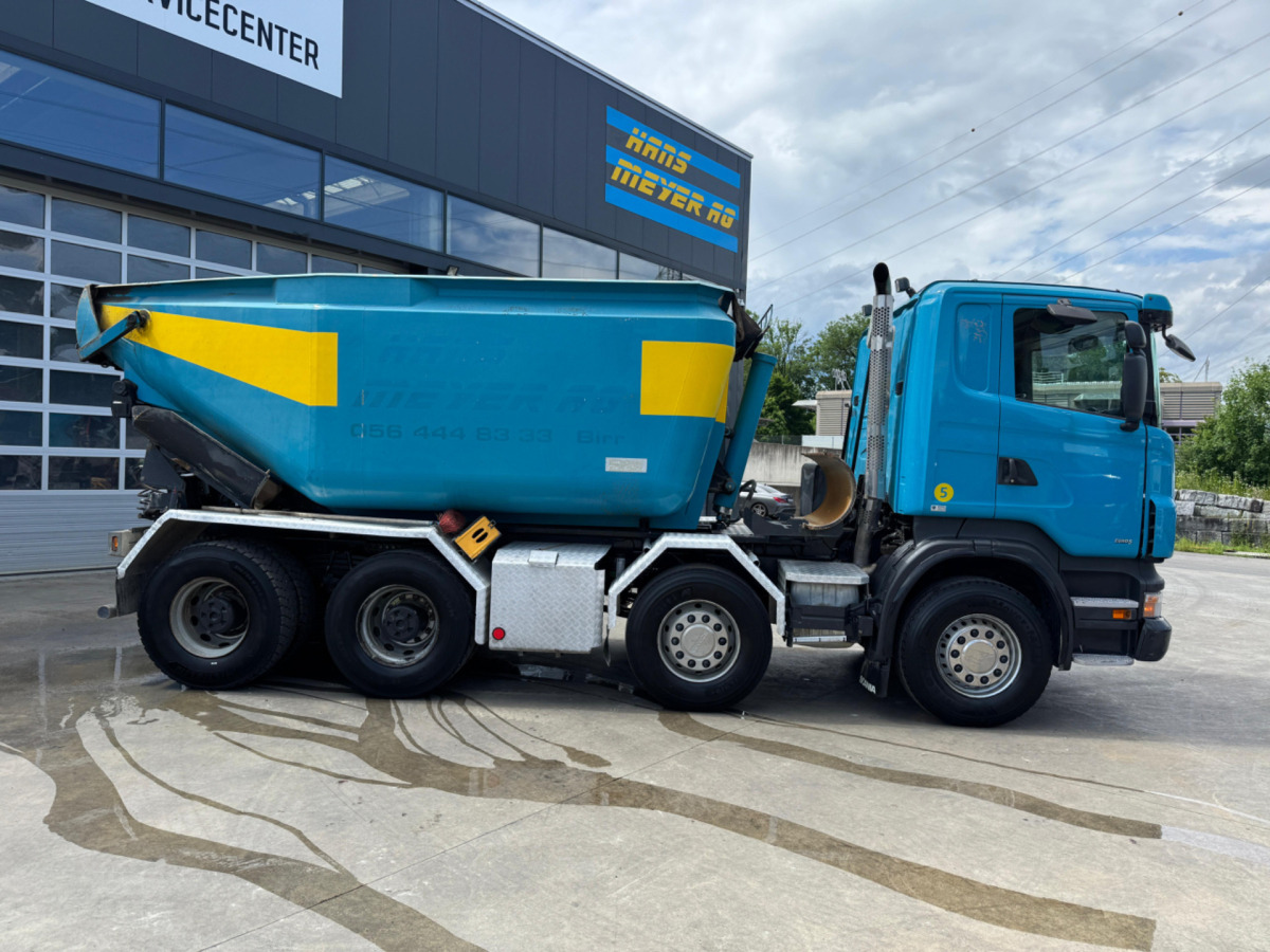 SCANIA R480 8x4 Moser 16m3 - Мултилифт с кука камион: снимка 4 SCANIA R480 8x4 Moser 16m3 - Мултилифт с кука камион: снимка 4