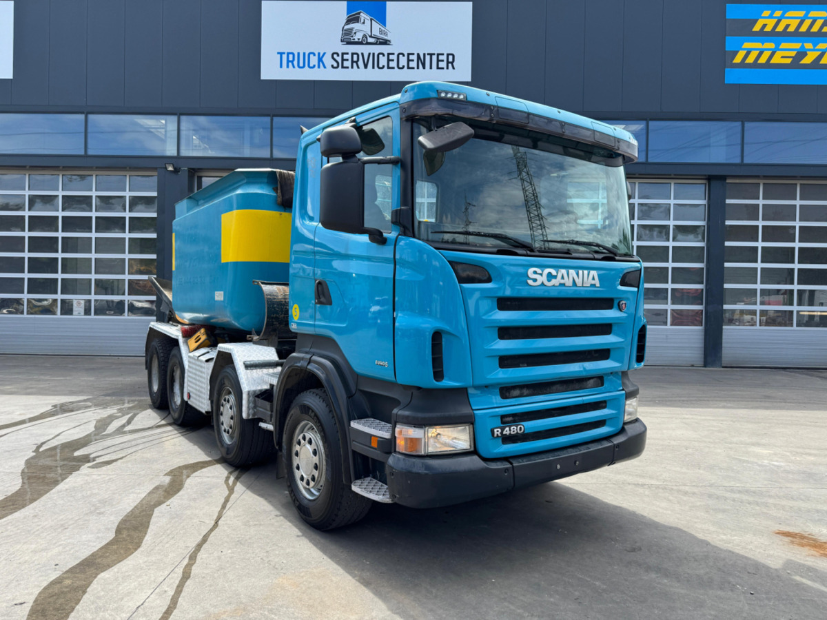 SCANIA R480 8x4 Moser 16m3 - Мултилифт с кука камион: снимка 3 SCANIA R480 8x4 Moser 16m3 - Мултилифт с кука камион: снимка 3