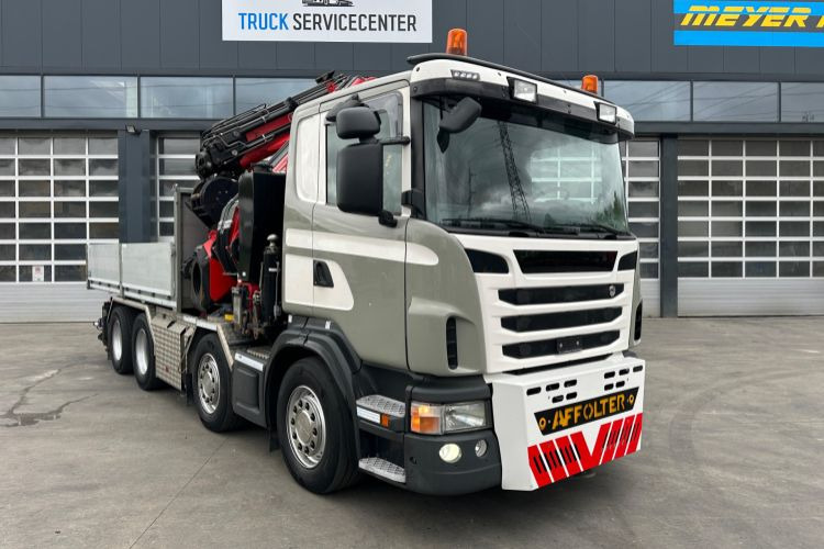 Лизинг на  Scania G480 8x4 SZM/Pritsche Fassi 950 Scania G480 8x4 SZM/Pritsche Fassi 950: снимка 12