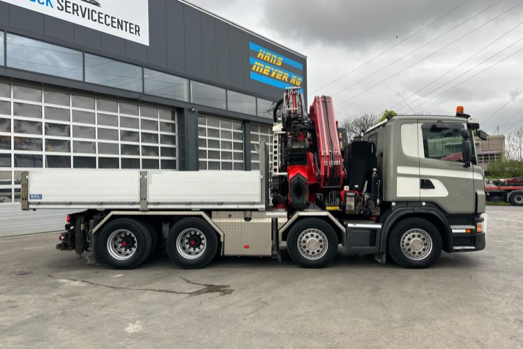 Лизинг на  Scania G480 8x4 SZM/Pritsche Fassi 950 Scania G480 8x4 SZM/Pritsche Fassi 950: снимка 13