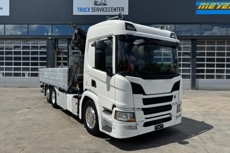 Scania P410 6x2 HMF1920-5 - Камион с кран: снимка 3 Scania P410 6x2 HMF1920-5 - Камион с кран: снимка 3