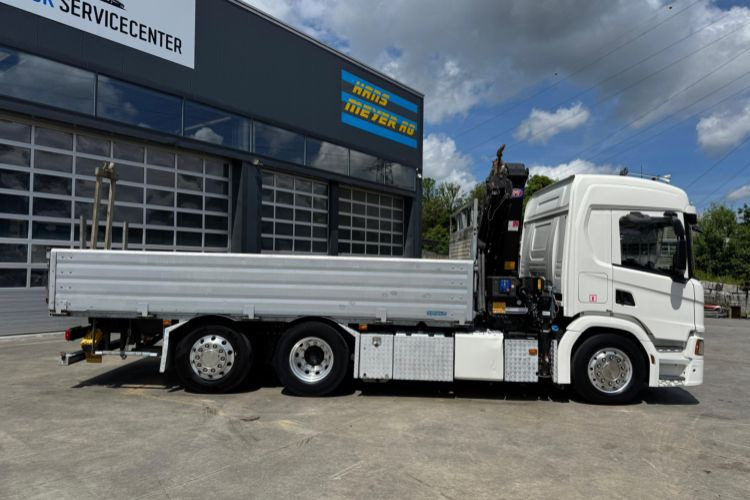Scania P410 6x2 HMF1920-5 - Камион с кран: снимка 5 Scania P410 6x2 HMF1920-5 - Камион с кран: снимка 5