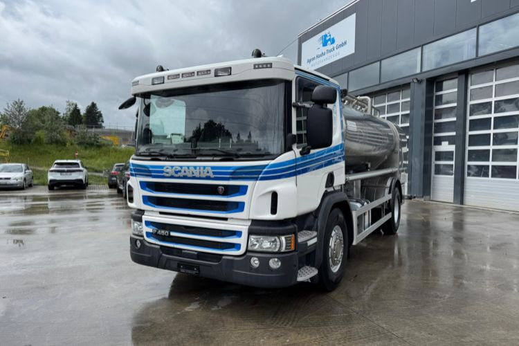 Scania P450 4x2 Jansky 10500 - Камион цистерна: снимка 1 Scania P450 4x2 Jansky 10500 - Камион цистерна: снимка 1