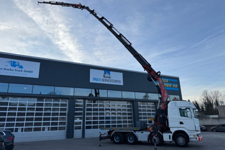 Scania R480 8x4 Fassi 660 SZM/Pritsche - Камион с кран: снимка 3 Scania R480 8x4 Fassi 660 SZM/Pritsche - Камион с кран: снимка 3