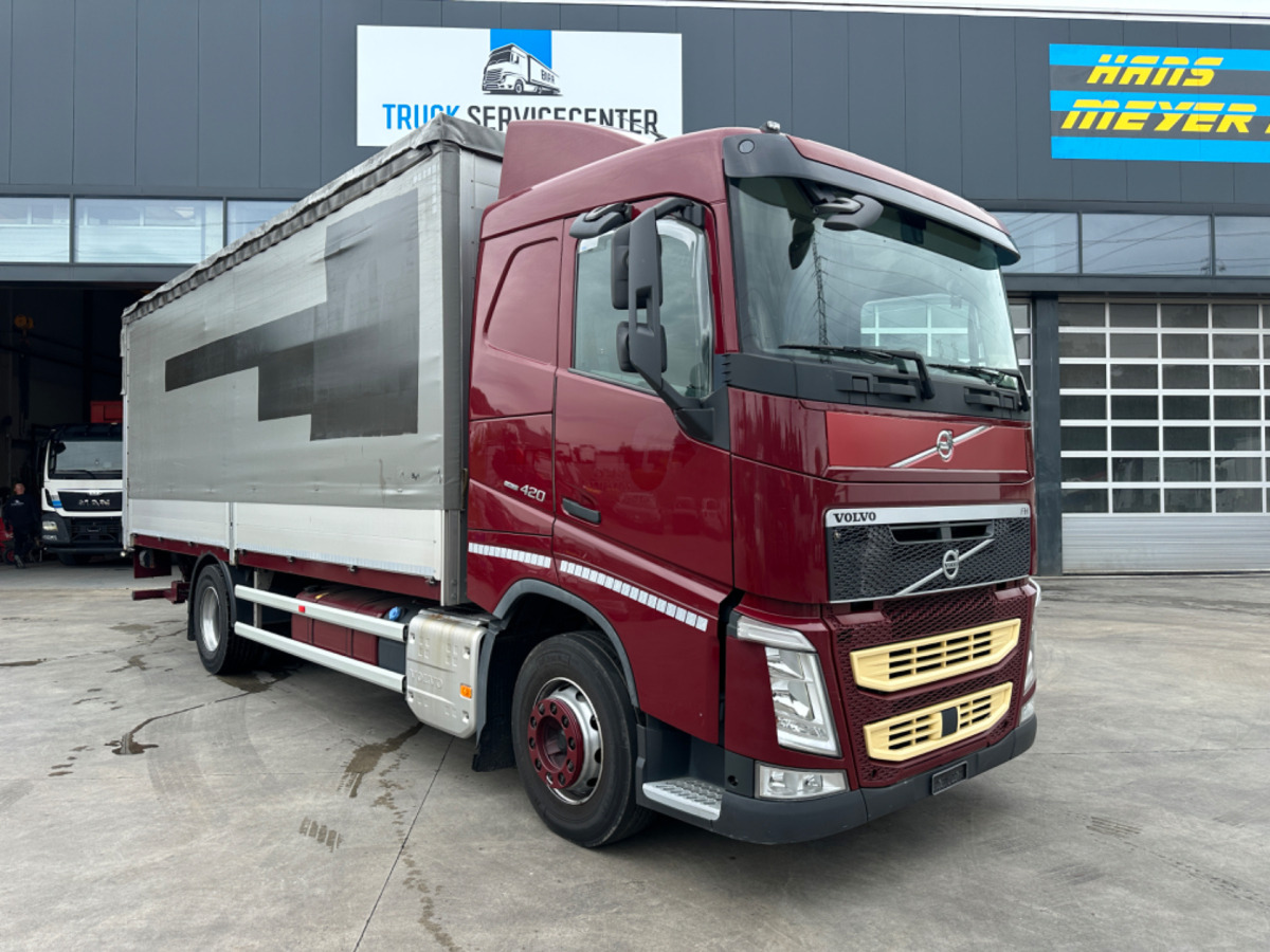 VOLVO FH-420 4x2 LBW - Камион с брезент: снимка 3 VOLVO FH-420 4x2 LBW - Камион с брезент: снимка 3