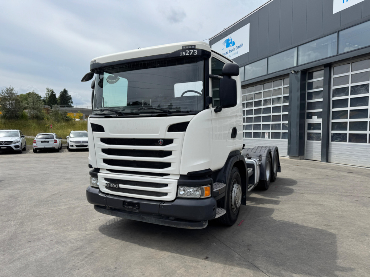 SCANIA G490 6x4 Kippauflieger - Влекач: снимка 1 SCANIA G490 6x4 Kippauflieger - Влекач: снимка 1