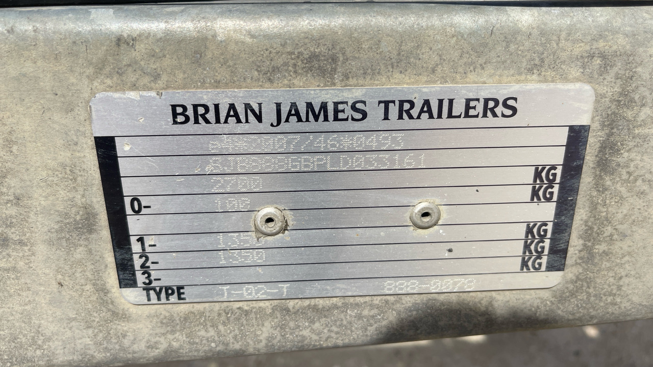 BRIAN JAMES CARGO DIGGER T-02-T - Ремарке за строителна техника: снимка 5 BRIAN JAMES CARGO DIGGER T-02-T - Ремарке за строителна техника: снимка 5