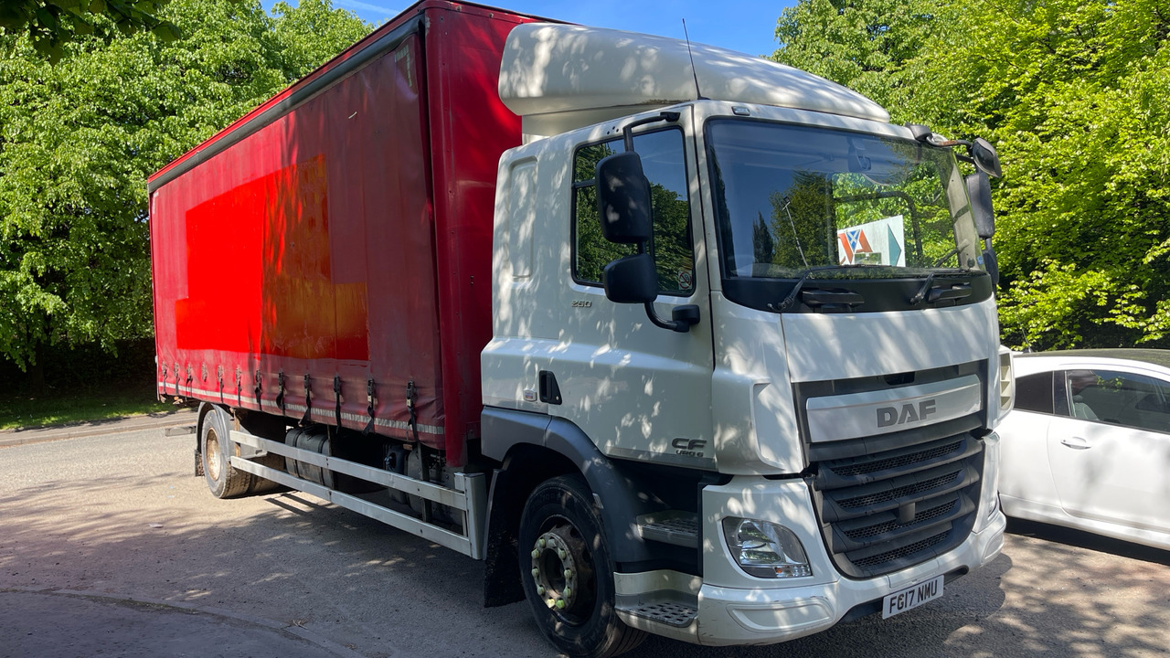 DAF CF 260 - Камион с брезент: снимка 1 DAF CF 260 - Камион с брезент: снимка 1