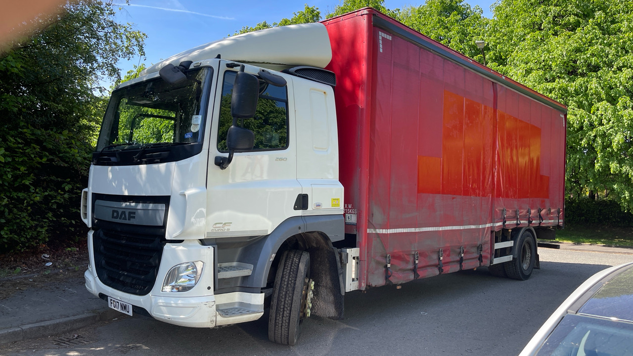 DAF CF 260 - Камион с брезент: снимка 2 DAF CF 260 - Камион с брезент: снимка 2