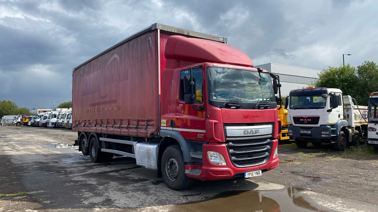 DAF CF 290 - Камион с брезент: снимка 1 DAF CF 290 - Камион с брезент: снимка 1