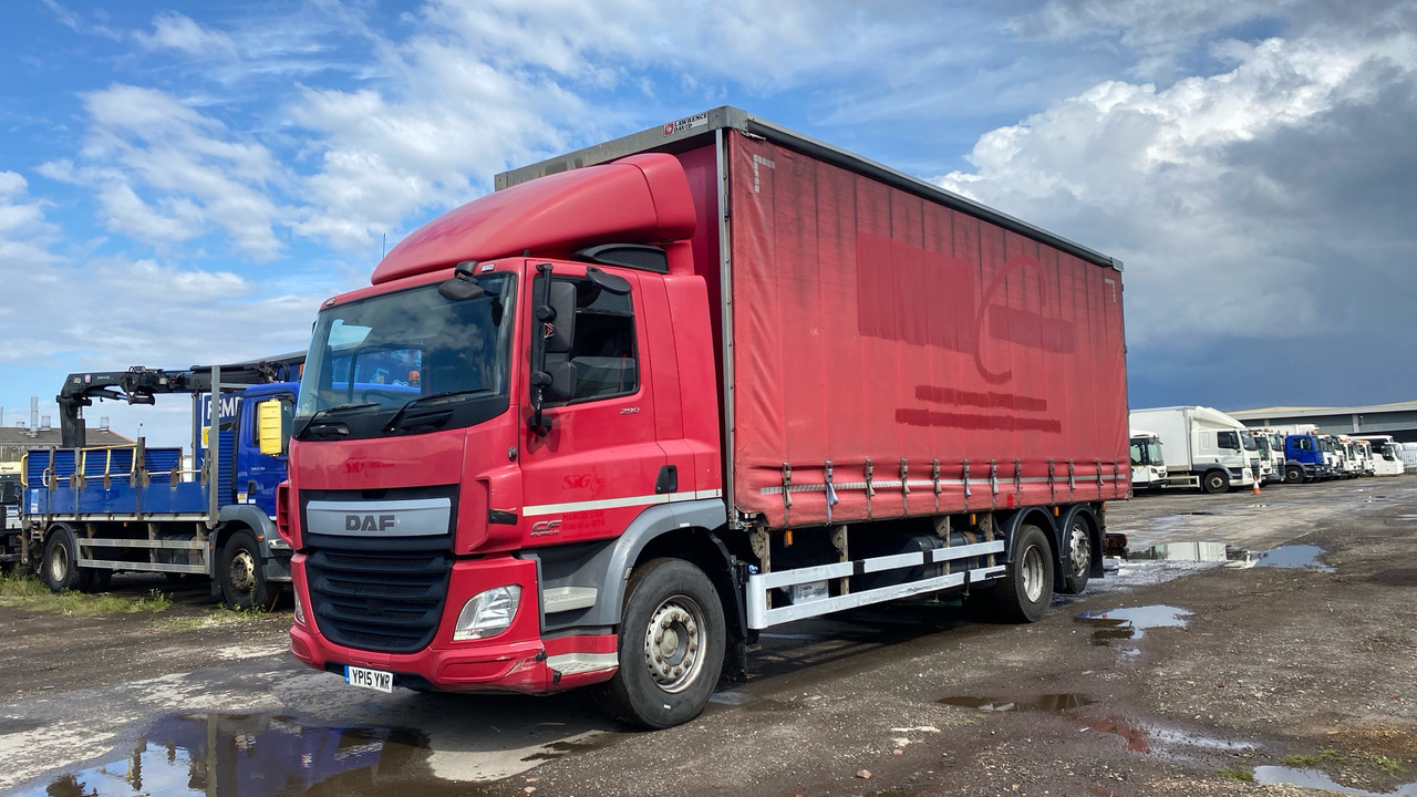 DAF CF 290 - Камион с брезент: снимка 2 DAF CF 290 - Камион с брезент: снимка 2