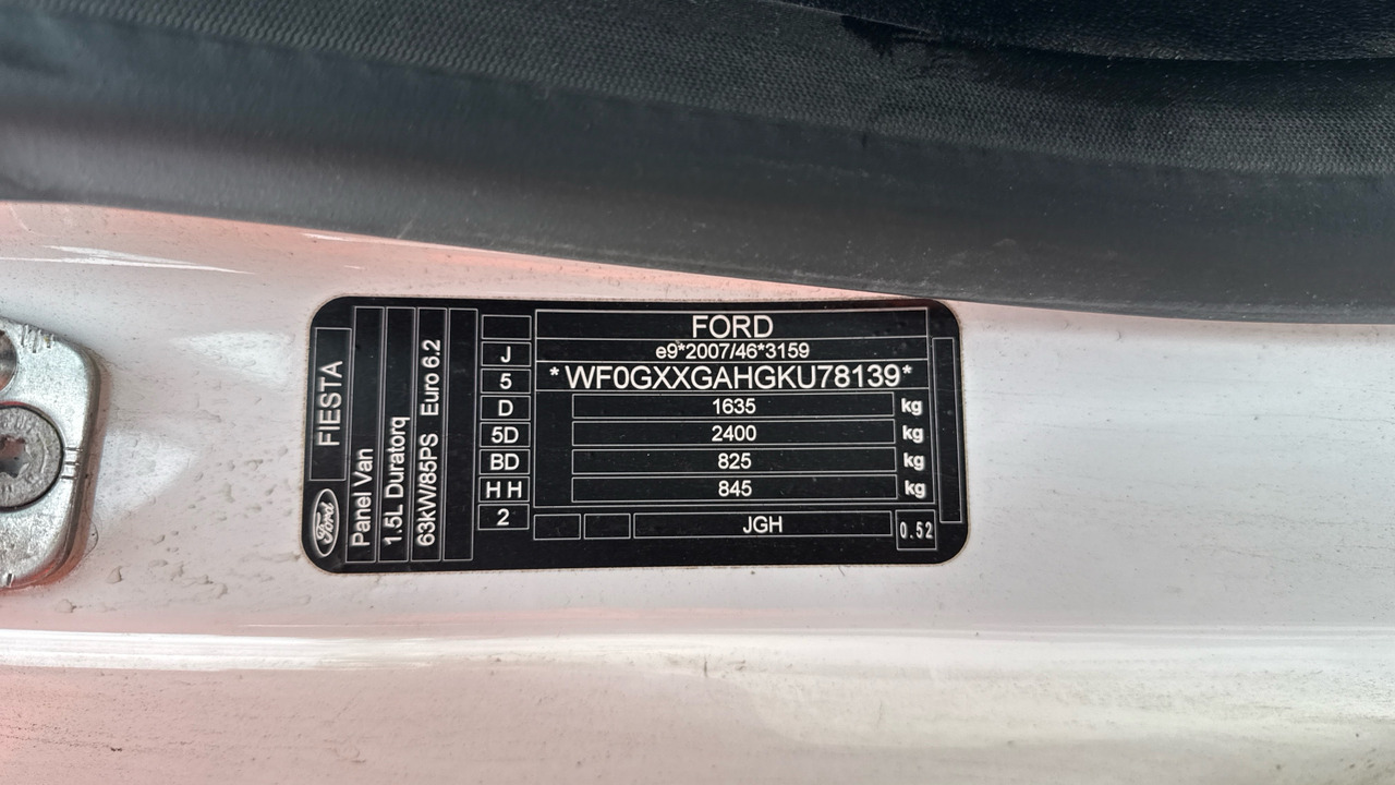Лек автомобил FORD FIESTA 1.5 TDCi: снимка 12