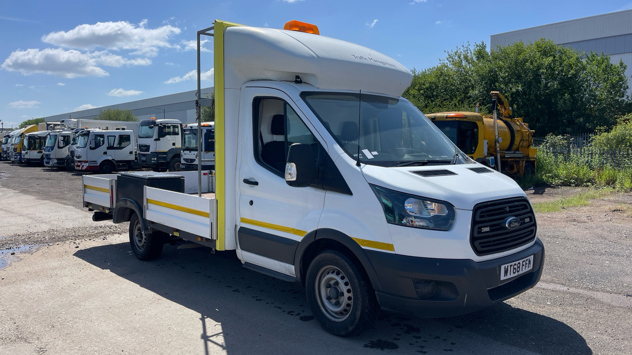 FORD TRANSIT BASE 350 2.0 TDCI 130PS - Бордови бус: снимка 1 FORD TRANSIT BASE 350 2.0 TDCI 130PS - Бордови бус: снимка 1