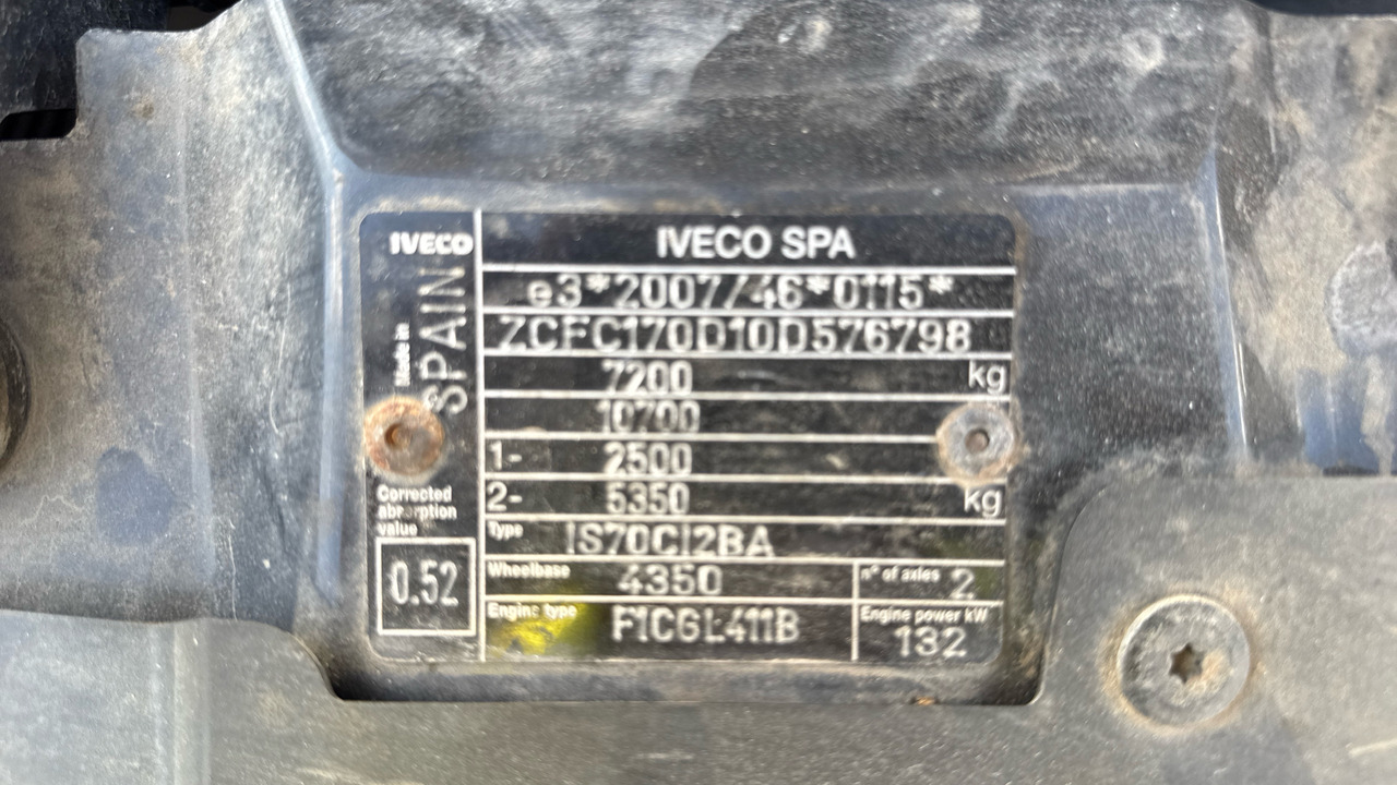 Бордови камион IVECO DAILY 72-180 3.0 4350WB: снимка 12