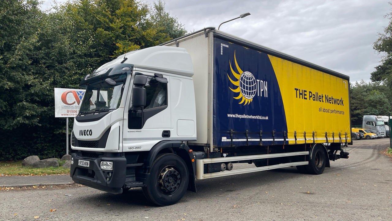 IVECO EUROCARGO 180-250 - Камион с брезент: снимка 2 IVECO EUROCARGO 180-250 - Камион с брезент: снимка 2