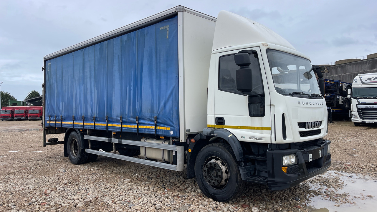 Iveco Eurocargo 180E25 - Камион с брезент: снимка 1 Iveco Eurocargo 180E25 - Камион с брезент: снимка 1