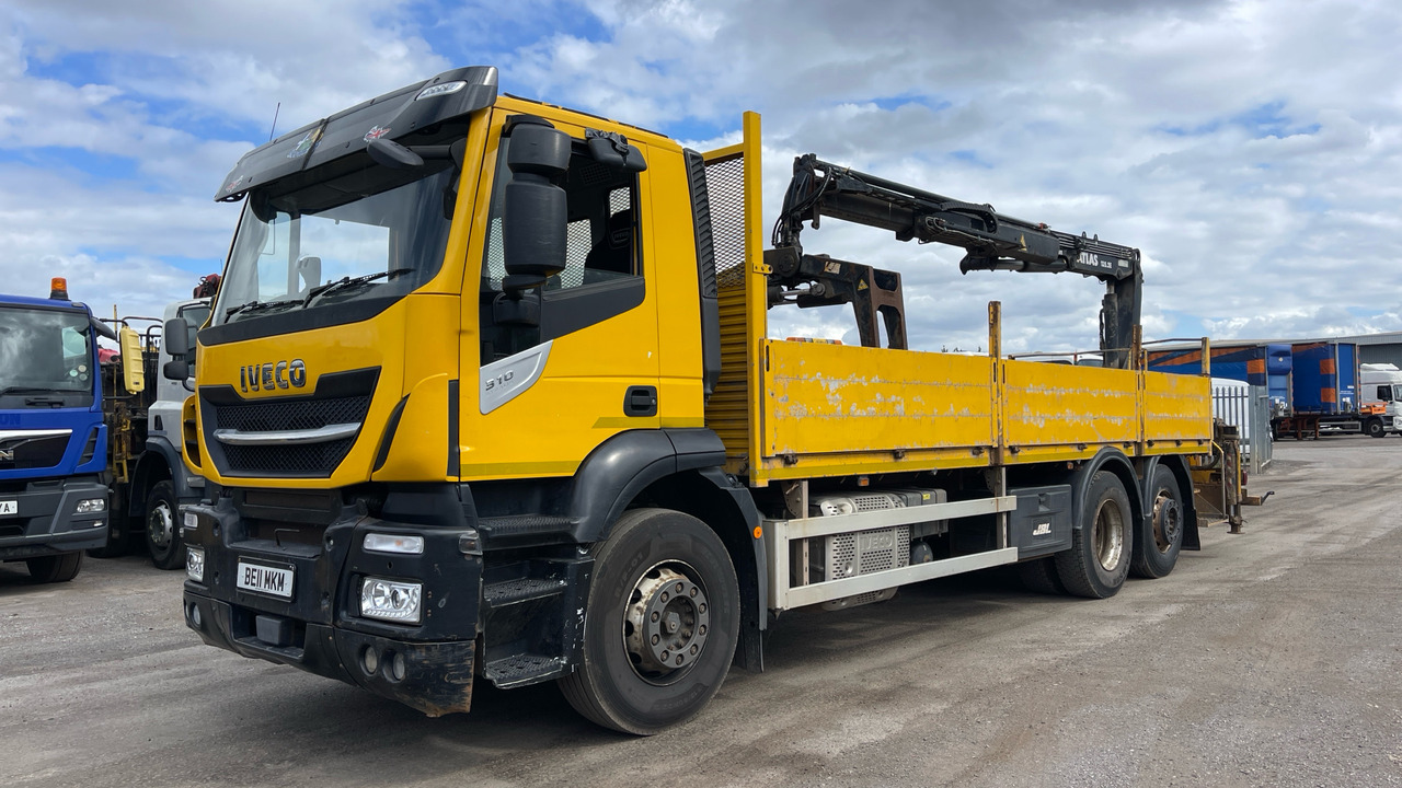 Iveco Stralis 310 - Бордови камион, Камион с кран: снимка 2 Iveco Stralis 310 - Бордови камион, Камион с кран: снимка 2
