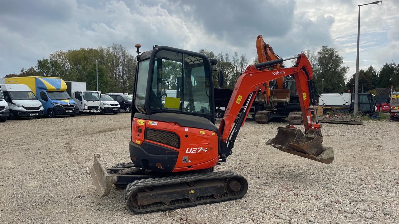 KUBOTA U27-4 - Мини багер: снимка 3 KUBOTA U27-4 - Мини багер: снимка 3
