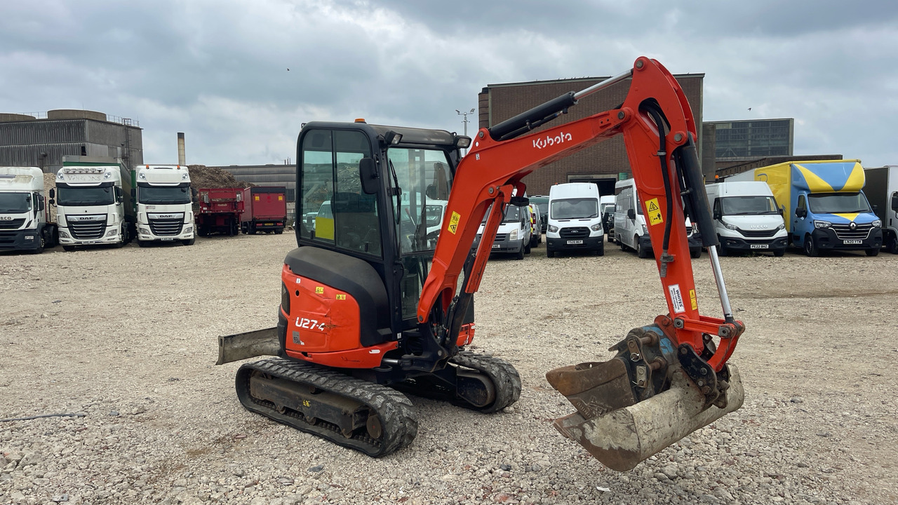 KUBOTA U27-4 - Мини багер: снимка 2 KUBOTA U27-4 - Мини багер: снимка 2