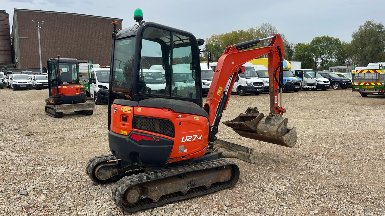 KUBOTA U27-4 - Мини багер: снимка 3 KUBOTA U27-4 - Мини багер: снимка 3