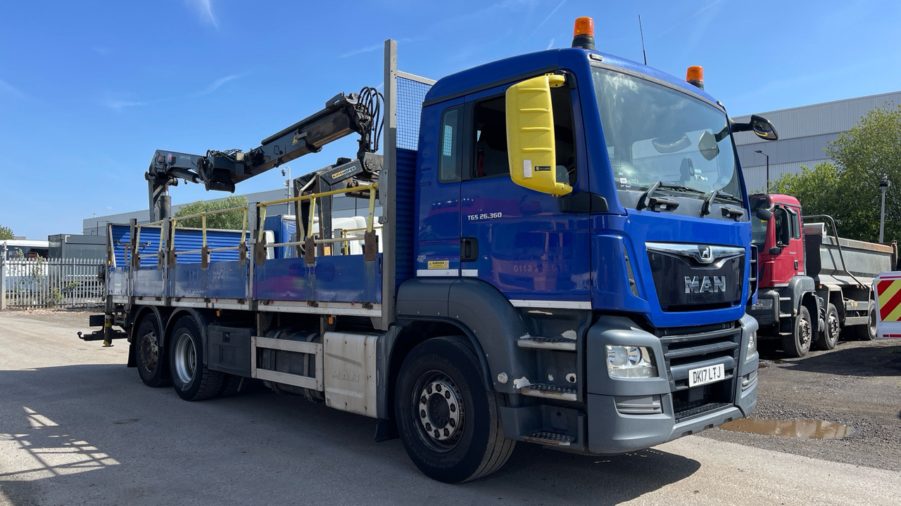 MAN TGS 26.360 - Бордови камион, Камион с кран: снимка 1 MAN TGS 26.360 - Бордови камион, Камион с кран: снимка 1