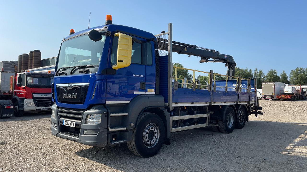 MAN TGS 26.360 - Бордови камион, Камион с кран: снимка 2 MAN TGS 26.360 - Бордови камион, Камион с кран: снимка 2