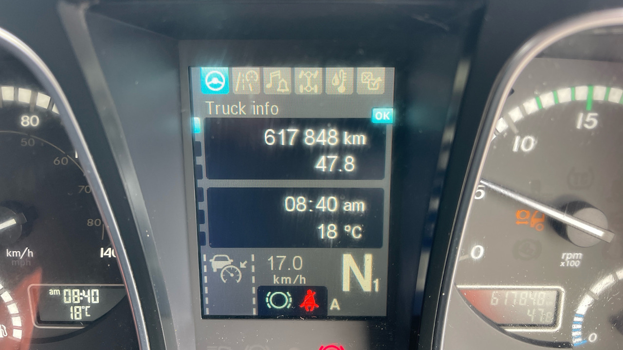 Камион с брезент MERCEDES-BENZ ACTROS  2530: снимка 13
