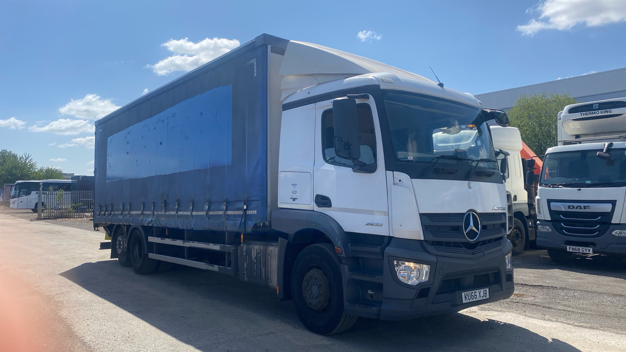 MERCEDES-BENZ ACTROS 2532 - Камион с брезент: снимка 1 MERCEDES-BENZ ACTROS 2532 - Камион с брезент: снимка 1