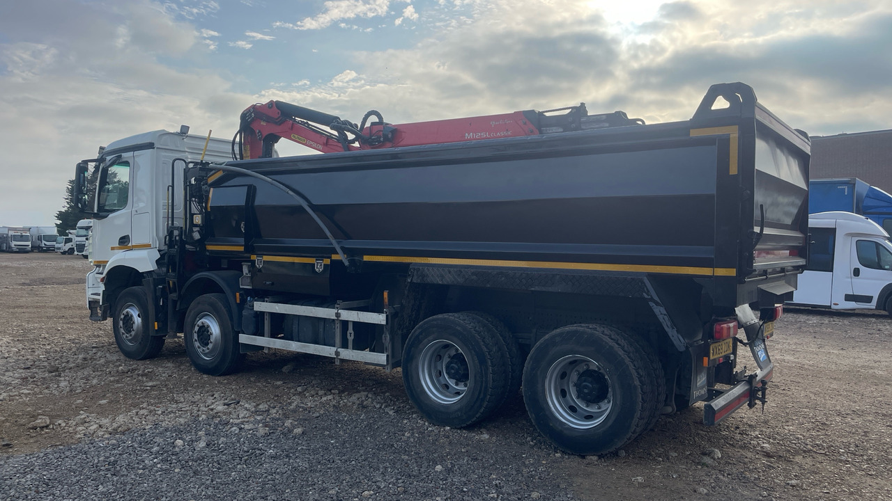 MERCEDES-BENZ AROCS - Самосвал камион, Камион с кран: снимка 3 MERCEDES-BENZ AROCS - Самосвал камион, Камион с кран: снимка 3