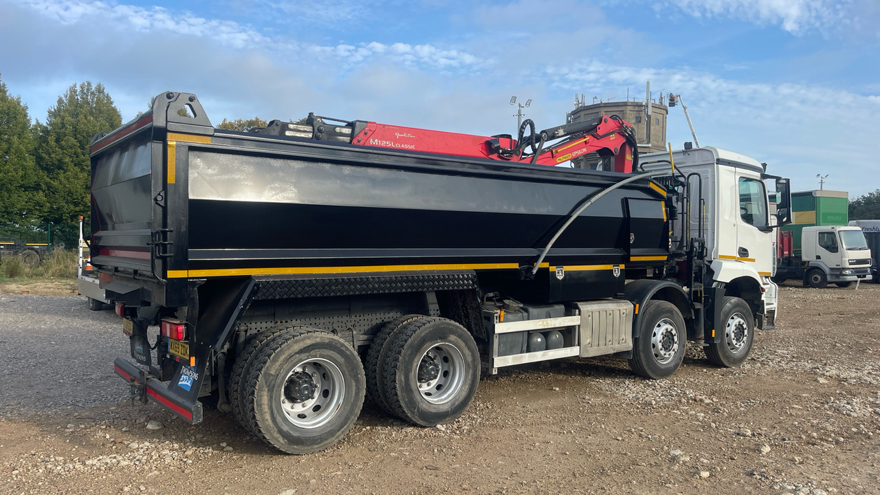 MERCEDES-BENZ AROCS - Самосвал камион, Камион с кран: снимка 4 MERCEDES-BENZ AROCS - Самосвал камион, Камион с кран: снимка 4
