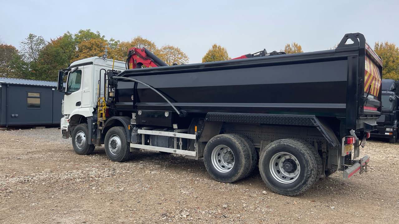 MERCEDES-BENZ AROCS - Самосвал камион, Камион с кран: снимка 3 MERCEDES-BENZ AROCS - Самосвал камион, Камион с кран: снимка 3